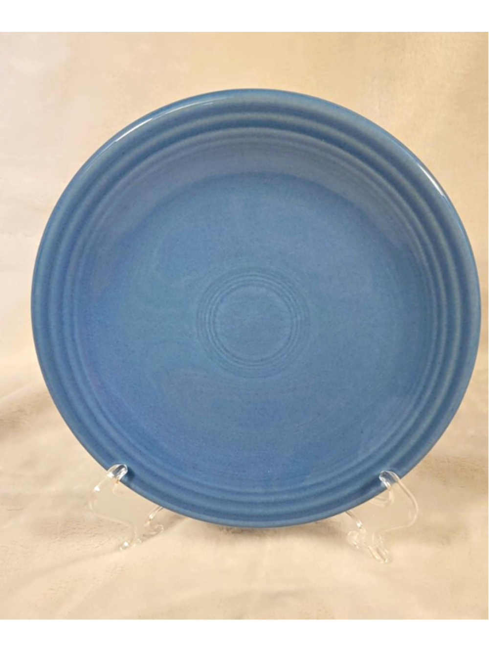 Fiesta periwinkle bread & Butter appetizer plate fiestaware Homer Laughlin